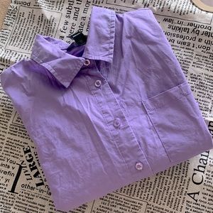 💜F21-shirt-S